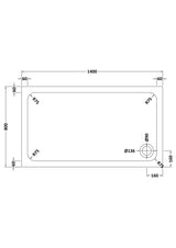 Shower Stone Tray Size