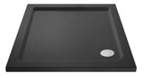 900mm  Slate Grey Slimline Square Shower Tray