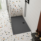 1600 x 900mm  Slate Grey Slimline  Rectangular Shower Tray