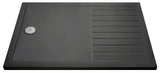 1400 x 900mm Slate Grey Slimline Rectangular Walk In Shower Tray
