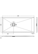 Shower Stone Tray Size
