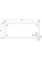 Shower Stone Tray Size