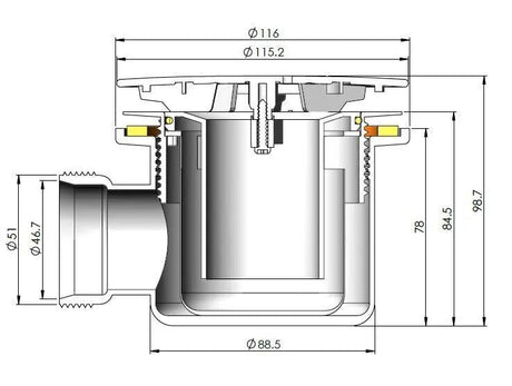 Shower Stone Tray Size