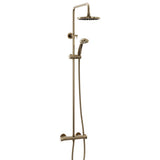 Trisen Brushed Brass Shower Slide Rail Kit