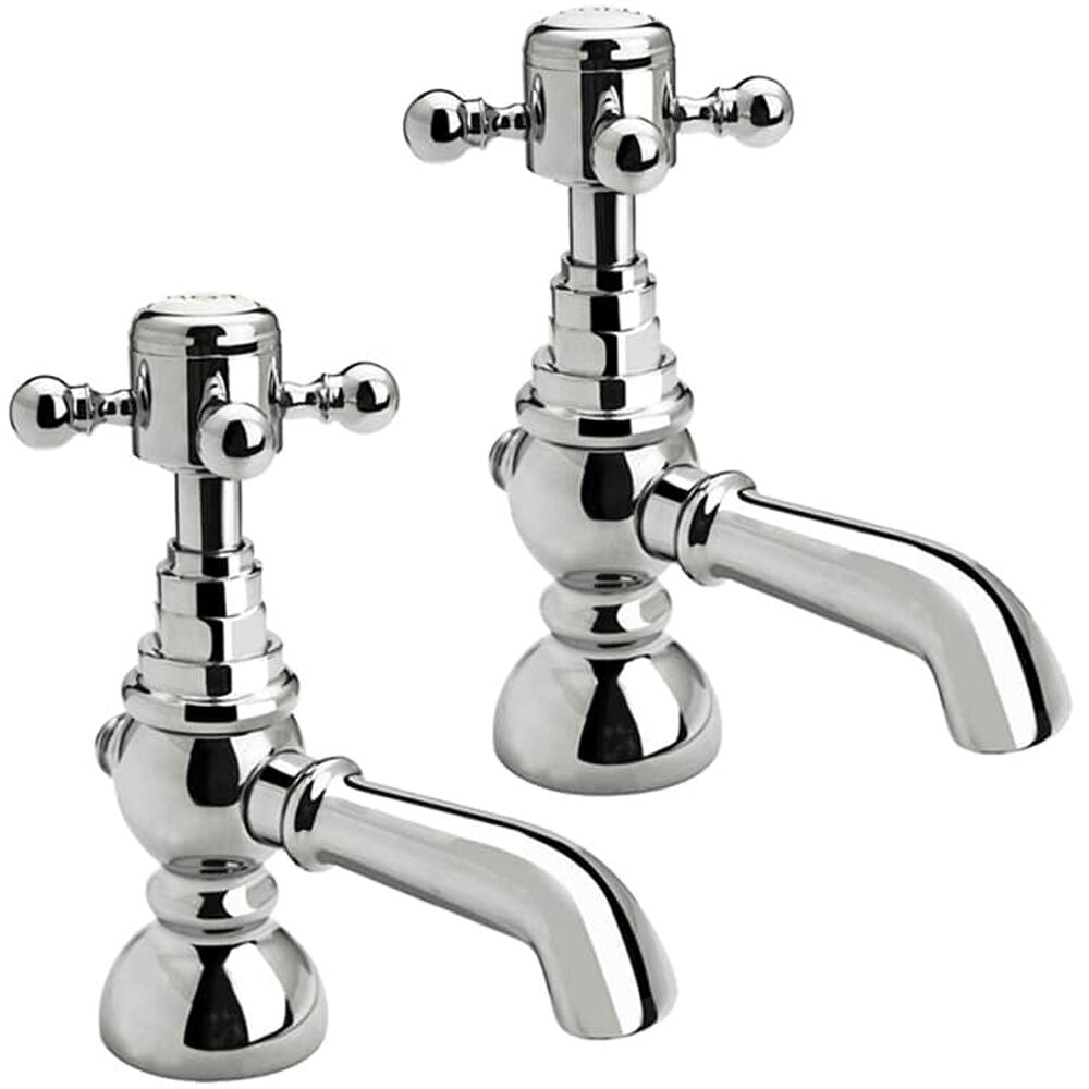 Trisen Formby Chrome Crosshead Bath Taps