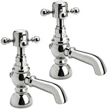 Trisen Formby Chrome Crosshead Bath Taps