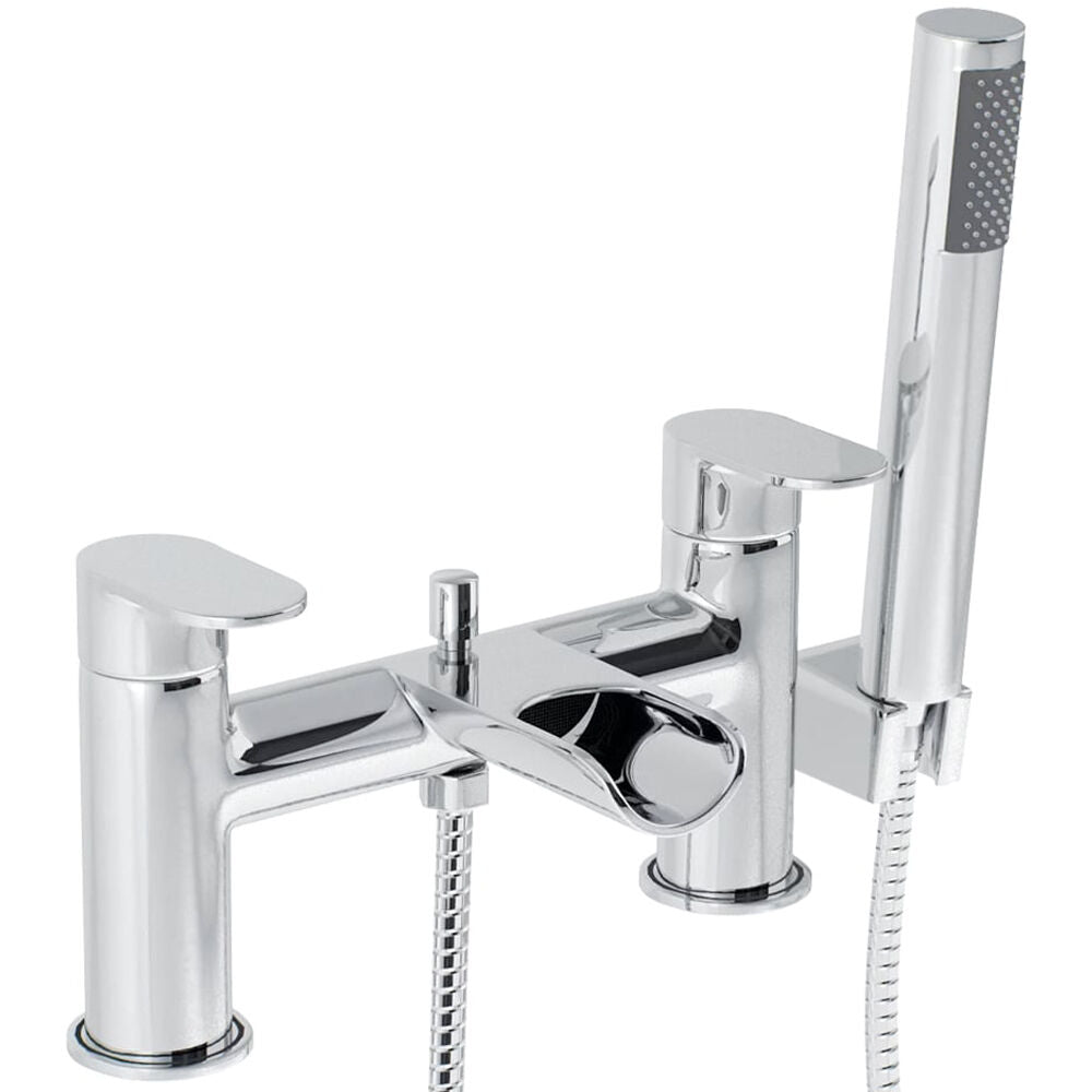 Trisen Ganton Chrome Lever Bath Shower Mixer & Kit