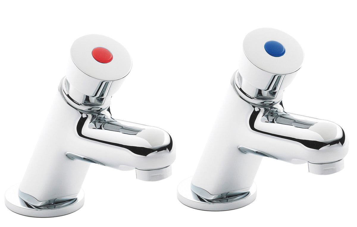 Modern Splash Chrome Commercial Basin Mixer