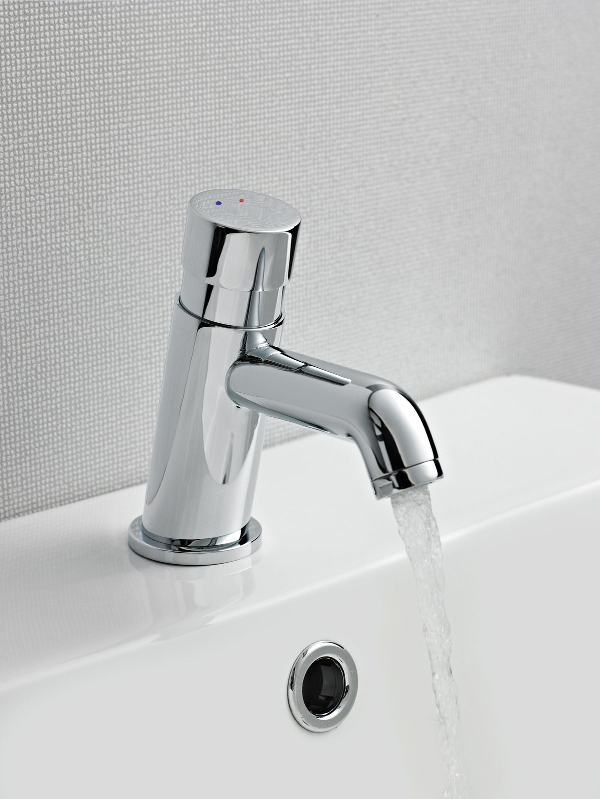 Modern Splash Chrome CommercialMono Basin Mixer