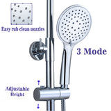 Modern Splash Chrome Thermostatic Shower Mixer