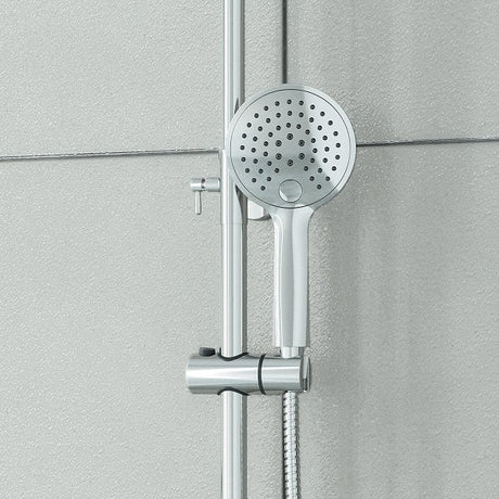 Modern Splash Steel Thermostatic Shower Mixer-H-13C