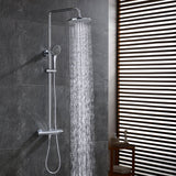 Modern Splash Chrome Thermostatic Shower Mixer