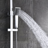 Modern Splash Chrome Thermostatic Shower