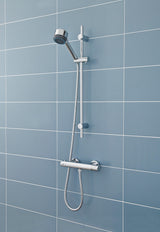 Modern Splash Chrome Minimalist Thermostatic Bar Shower Valve