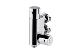 Modern Splash Chrome Vertical Thermostatic Bar Shower Valve