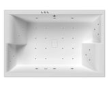 Modern Splash  1800mm Inset Double Ended 18 Jet Hydrotherapy Whirlpool Bath
