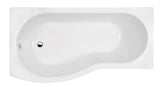 Modern Splash 1700mm Shower B-Shaped Left-Hand Bath