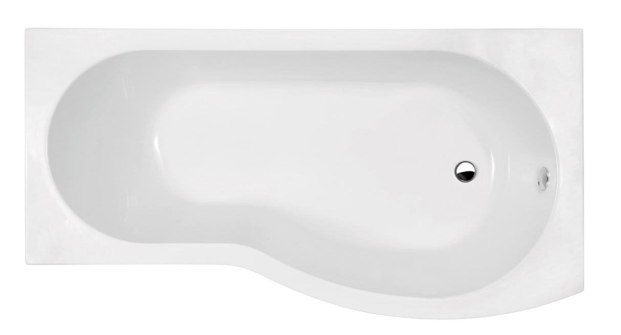 Modern Splash 1700mm Shower B-Shaped Right-Hand Bath