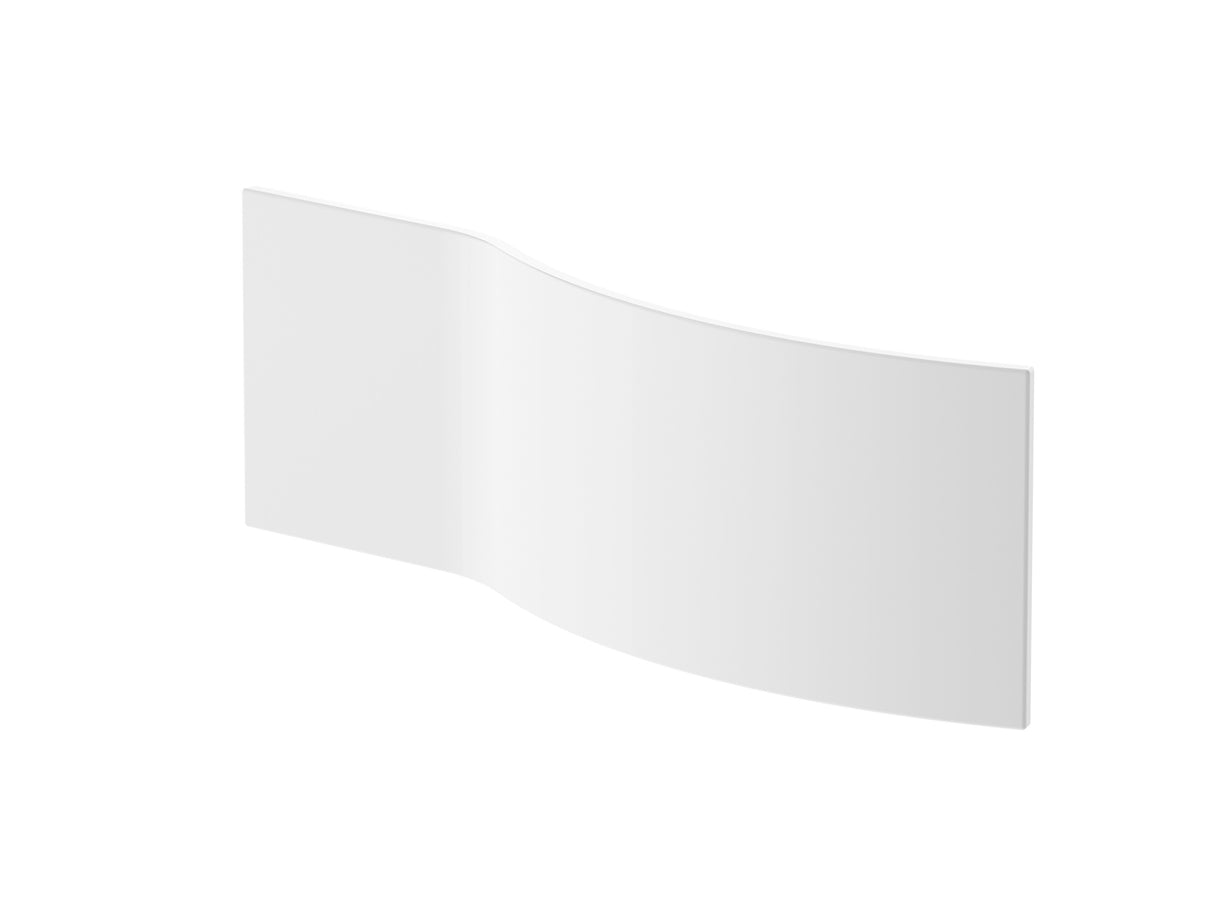 Modern Splash 1500mm Acrylic B-Shaped Shower Bath Front Panel