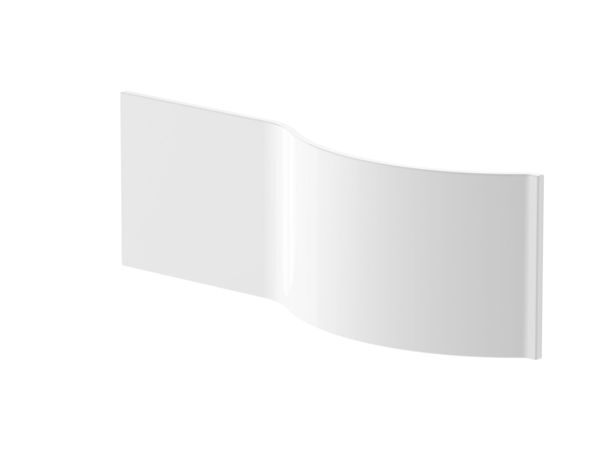 Modern Splash 1500mm P-Shaped Acrylic Shower Bath Front Panel