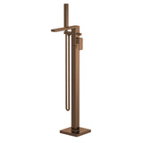 Modern Splash Brushed Bronze Freestanding Bath Shower Mixer