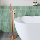 Modern Splash Brushed Bronze Freestanding Bath Shower Mixer