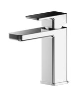 Modern Splash Chrome Mono Basin Mixer With Push Button Waste