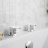 Modern Splash Chrome 3/4" Side Valves