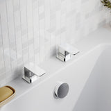 Modern Splash Chrome 3/4" Side Valves