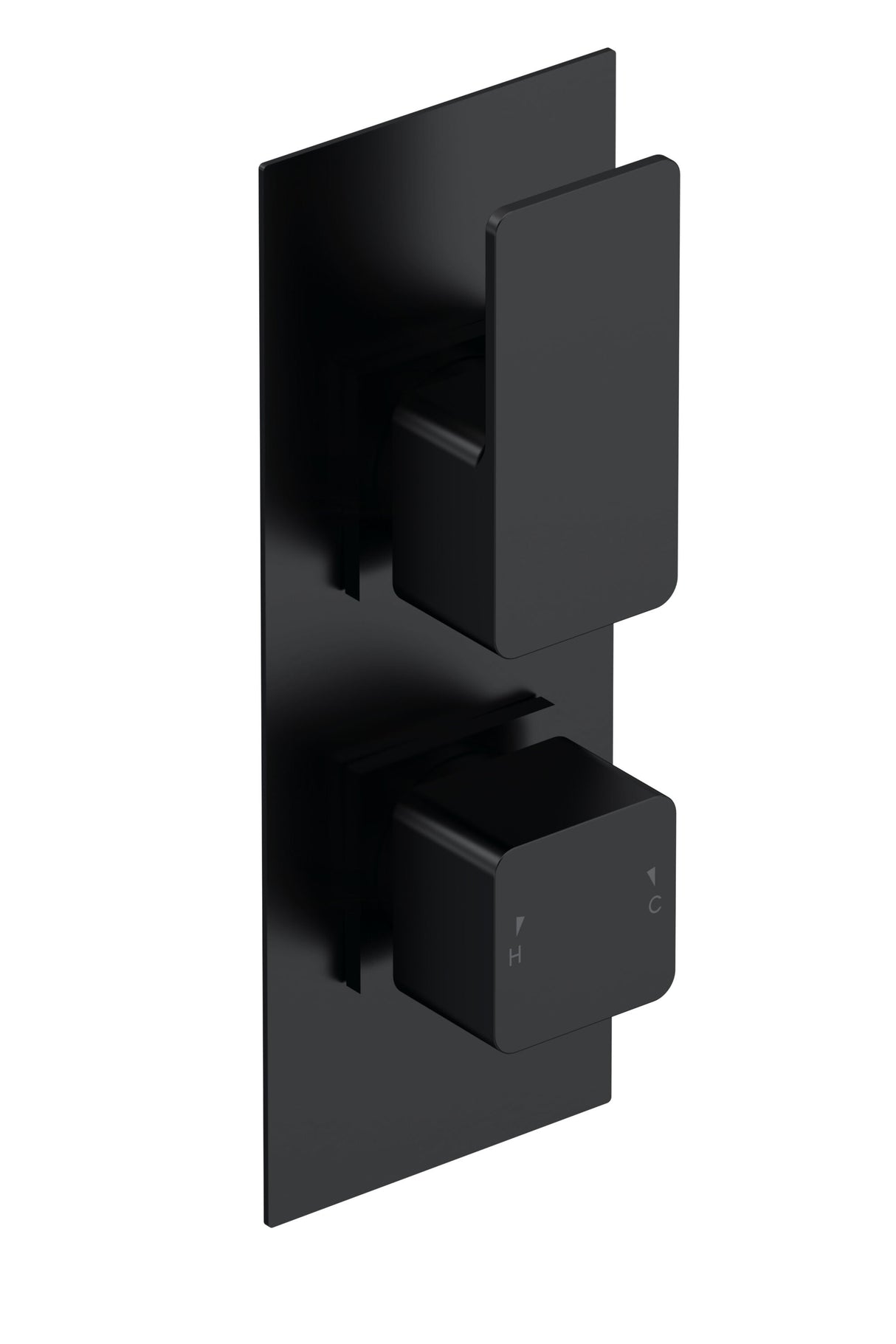 Modern Splash Windon Matt Black Thermostatic Shower Valve
