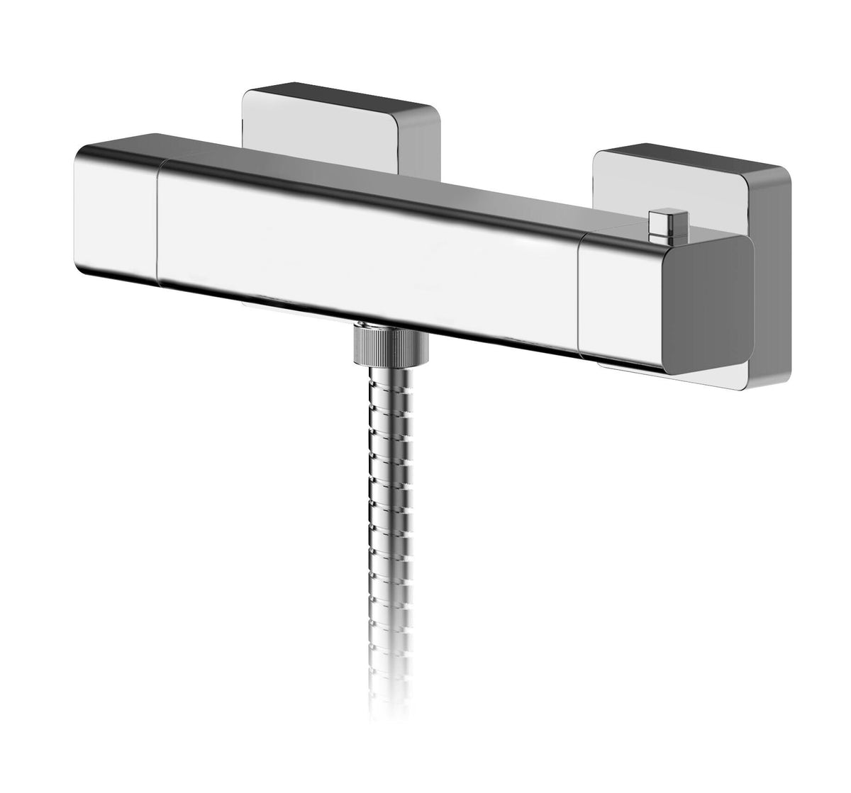 Modern Splash Chrome Thermostatic Bar Shower Valve