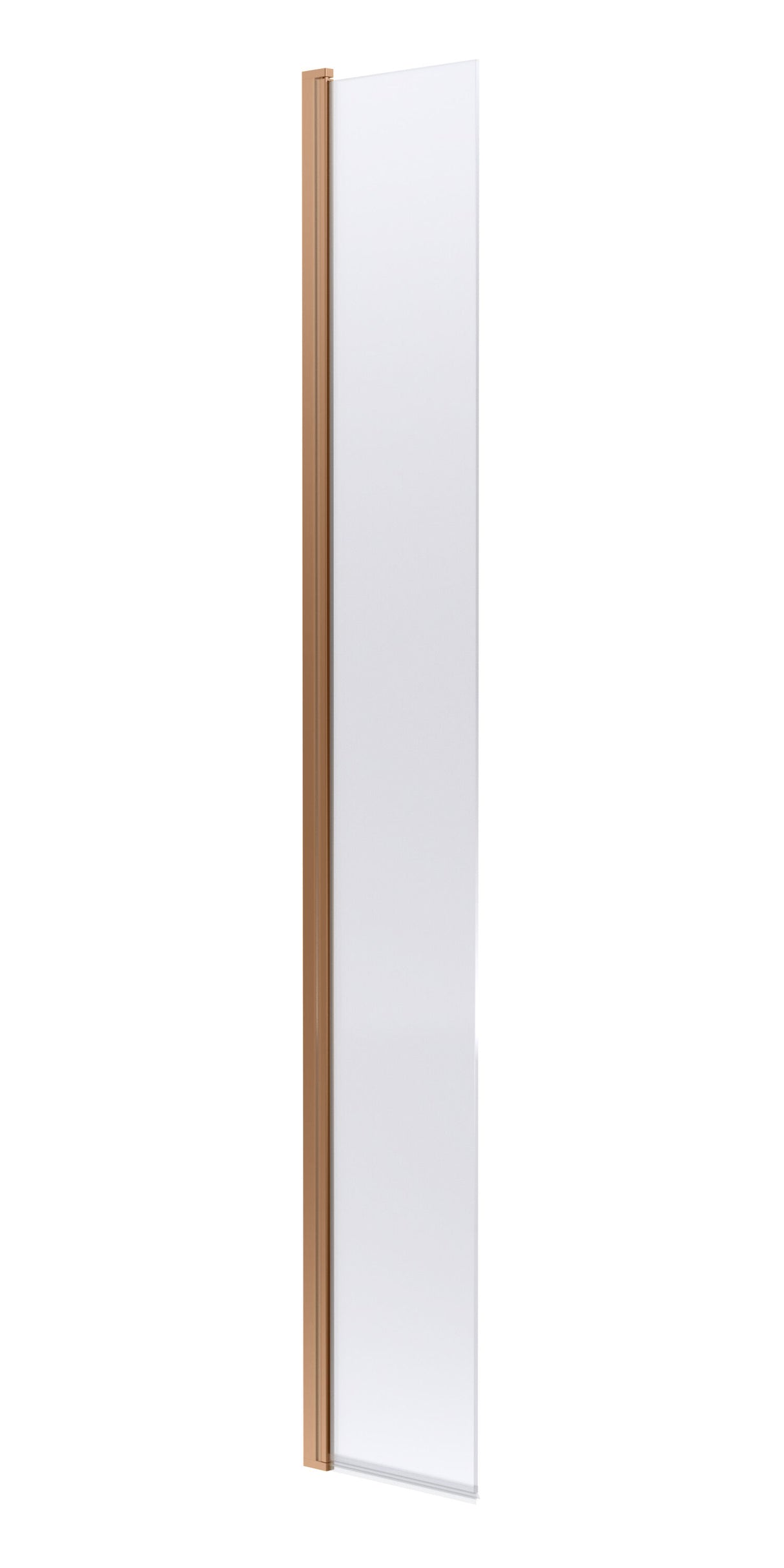 Hudson Reed 300mm Brushed Brass Hinged Wetroom Screen