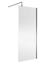 Modern Splash 900mm Brushed Pewter Wetroom Panel