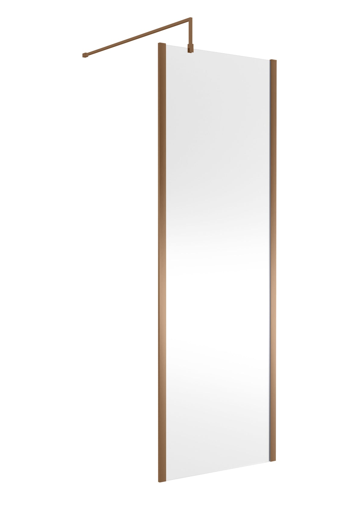 Modern Splash 700mm Brushed Bronze Wetroom Panel