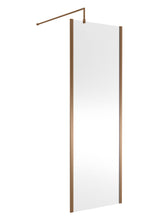 Modern Splash 700mm Brushed Bronze Wetroom Panel