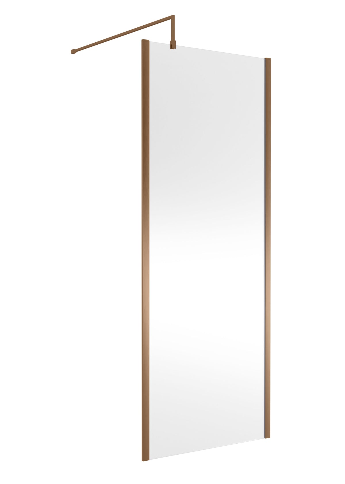 Modern Splash 800mm Brushed Bronze Wetroom Panel