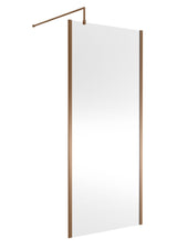 Modern Splash 900mm Brushed Bronze Wetroom Panel
