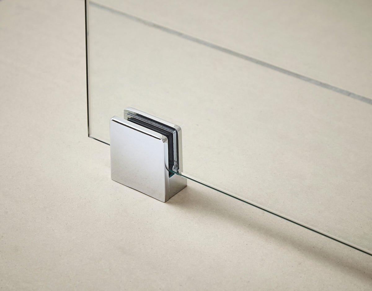 Chrome Wetroom Screen Support Foot