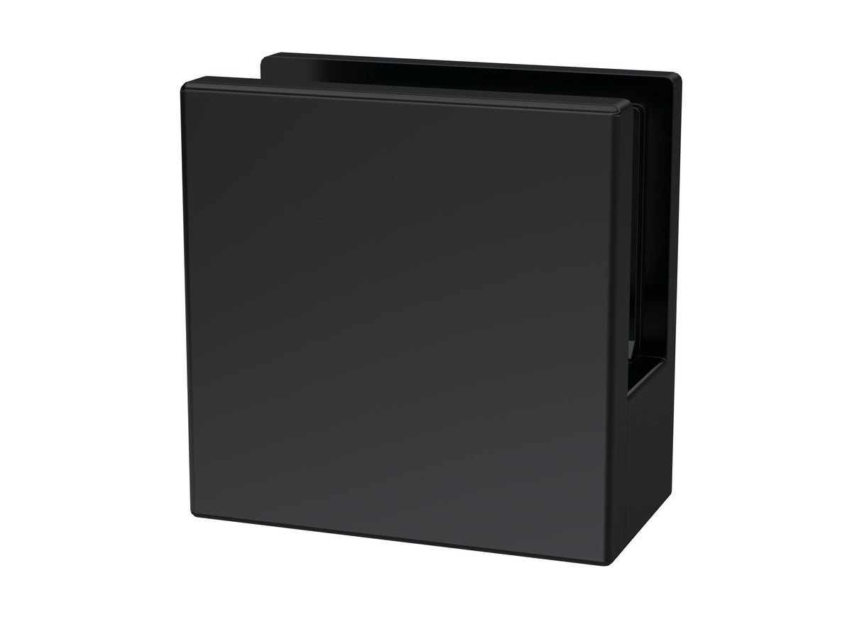 Matt Black Wetroom Foot And Wall Bracket