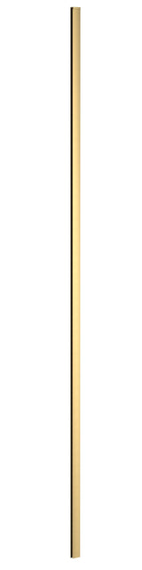 Brushed Brass 1950mm Wetroom Wall Channel