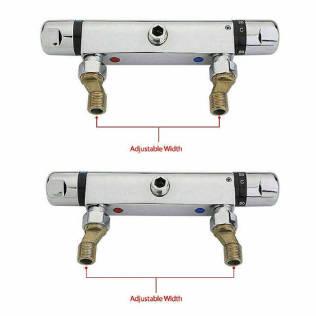 Modern Splash thermostatic shower valve