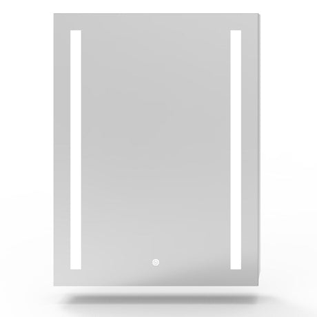 Modern Splash LED Rectangle Mirror