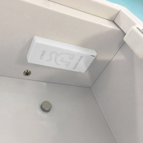 Modern Splash LED Rectangle Mirror