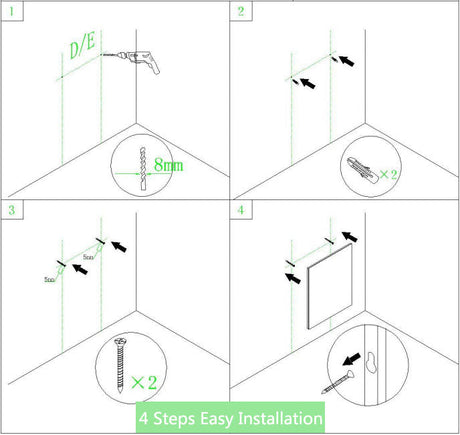 Modern Splash LED Rectangle Mirror-BM-1401C