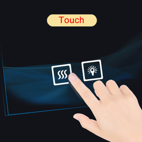 Modern Splash LED Round Mirror-BM-HD1701-L