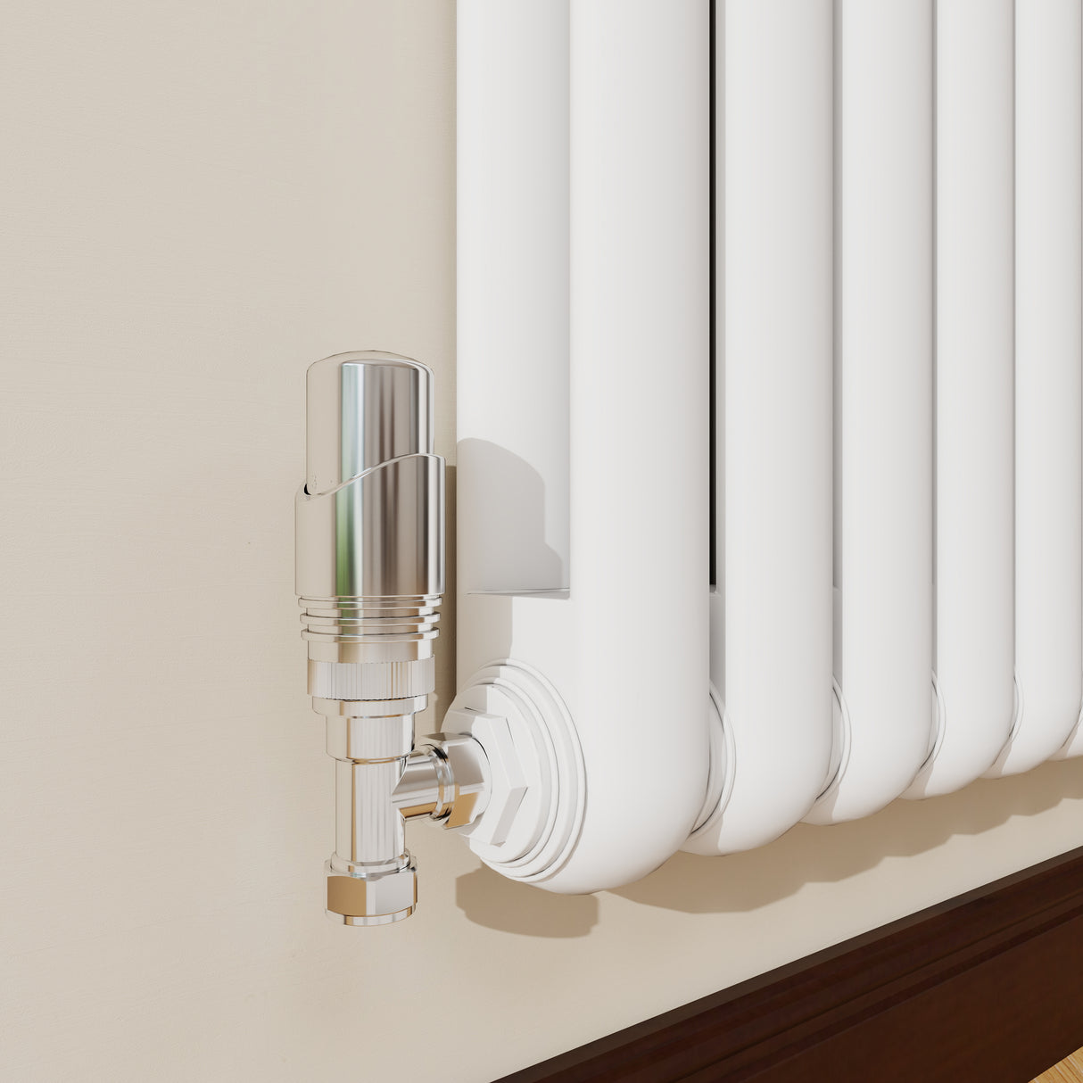 Modern Splash Vertical Round Tube Cast Iron Radiator 1600x504mm Double