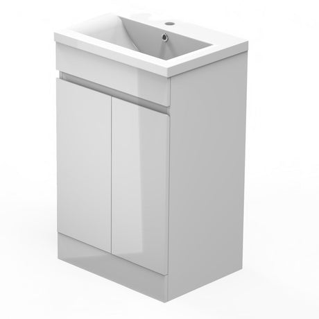 Modern Splash White Vanity Units