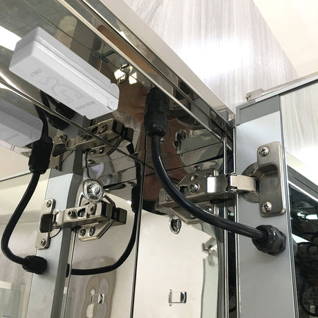 Modern Splash LED Rectangle Mirror-BMG-KC32