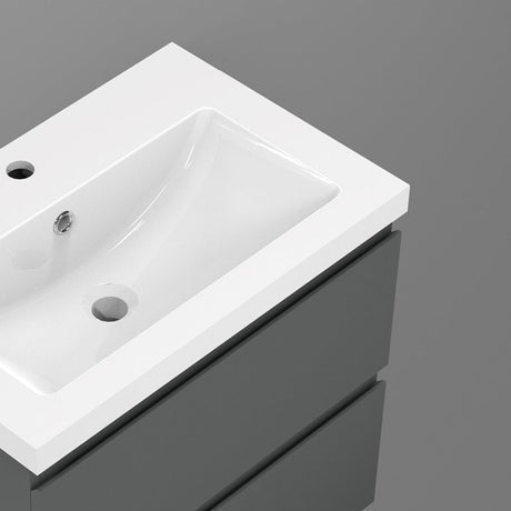  Modern Splash White Hung Vanity Units